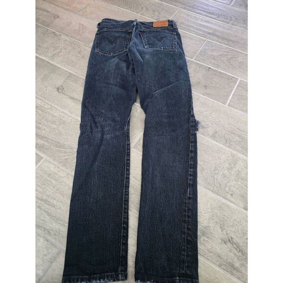 Women's Levi's Skinny Jeans‎ 501 Size 25 Distressed - Picture 10 of 11
